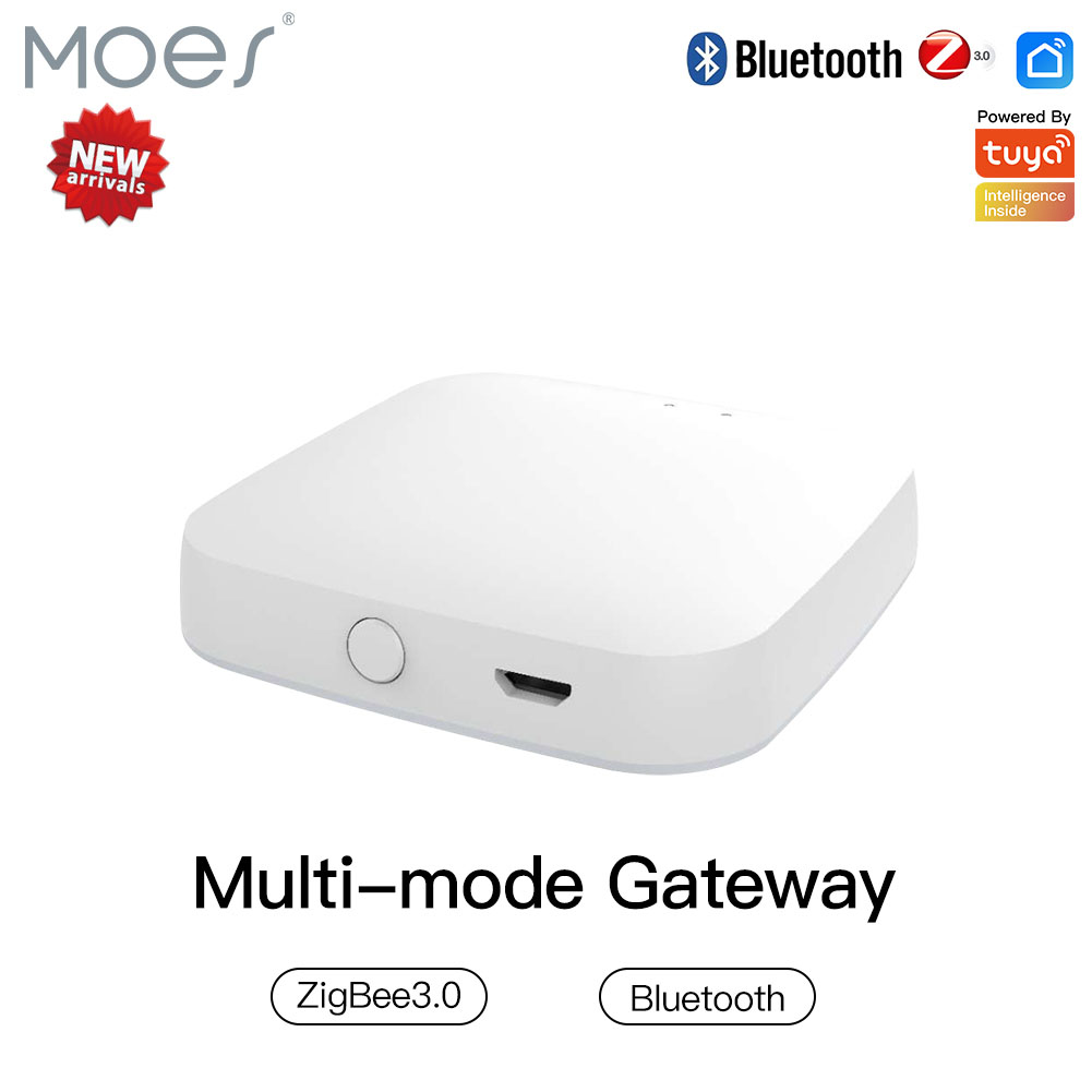 Smart Home Living - MOES Multi-mode Smart Gateway ZigBee WiFi