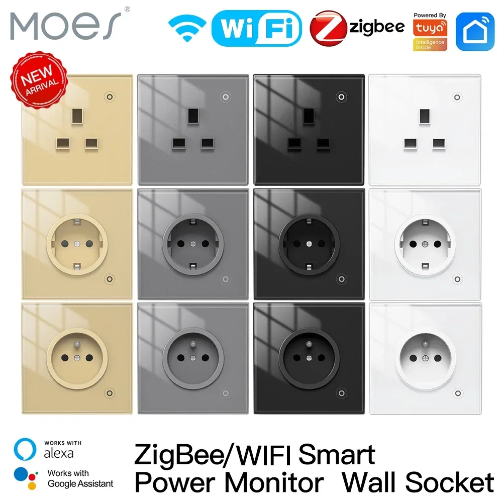 Smart Home News - Moes ZigBee Wall Socket WIFI Smart