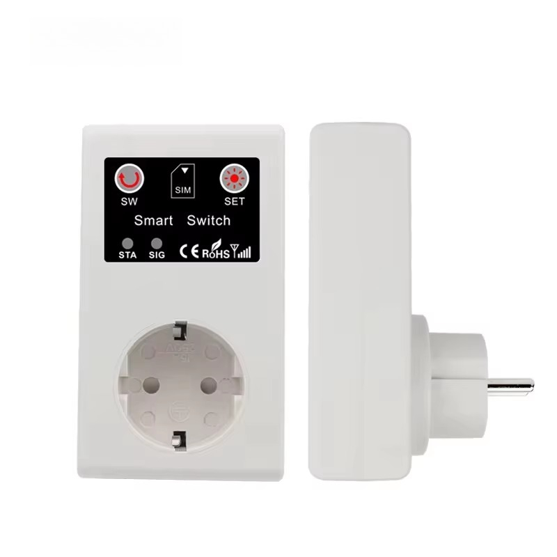 Smart Home Switch - 16A EU GSM Power Socket 3000W