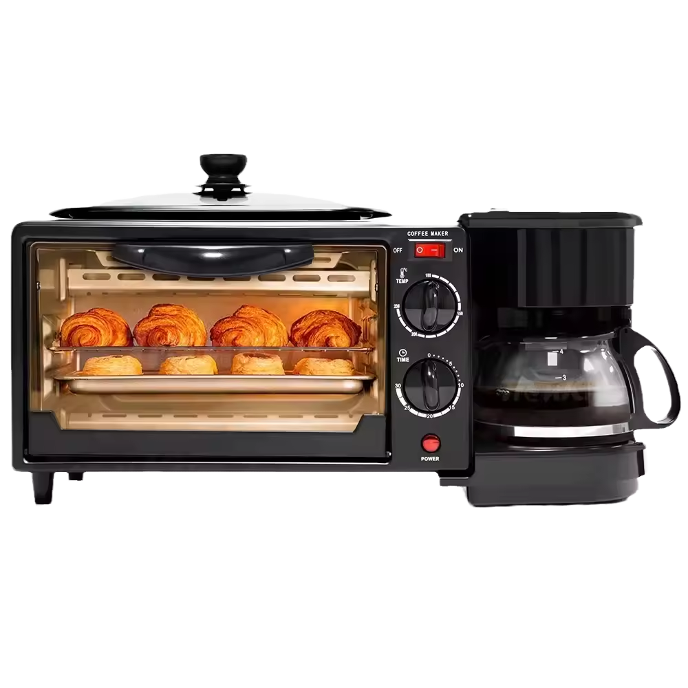 Smart Home Oven - High Quality 3-in-1 Electric Mini Toaster