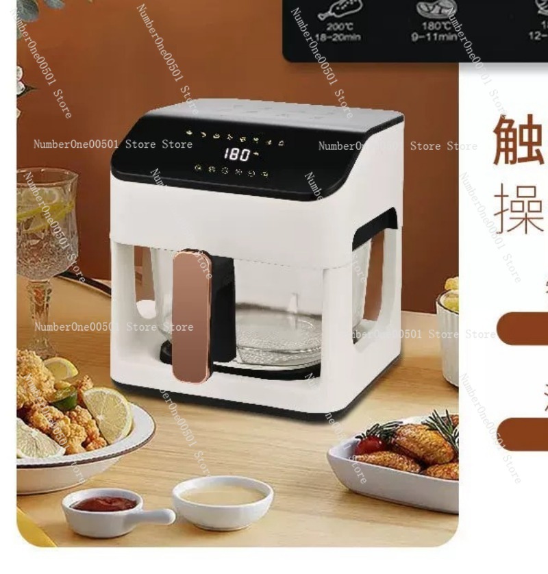 Smart Home Oven - 8.5L Smart Temperature Control Automatic Glass