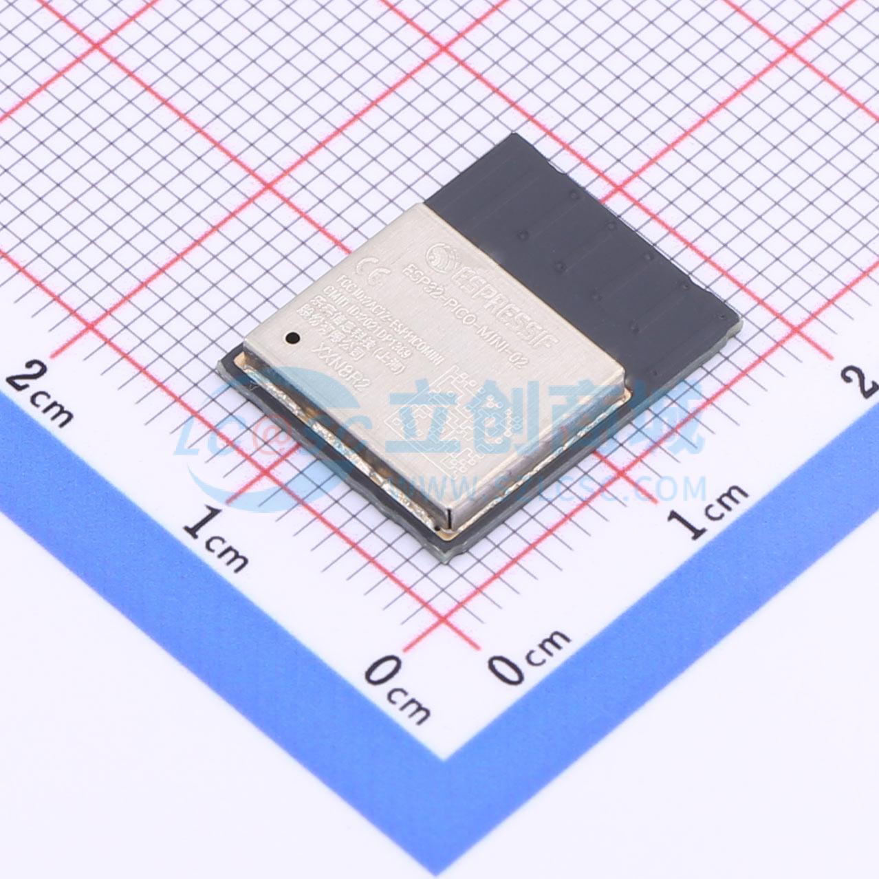 Smart Home Iot - 3pcs ESP32-PICO-MINI-02-N8R2 SMD-53P 16.6x13.2mm ESP32 Bluetooth4.2