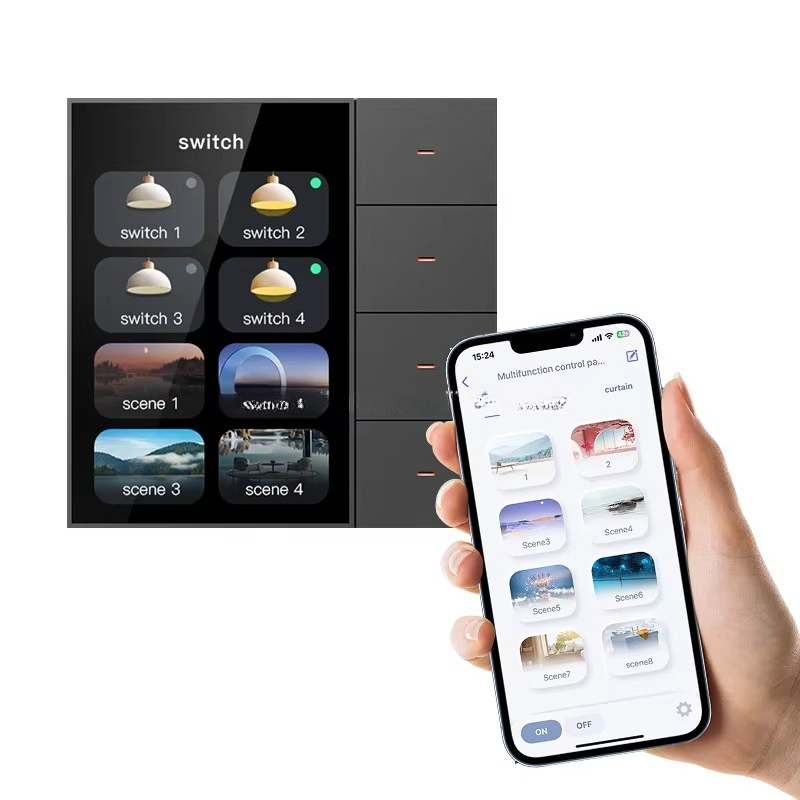 Smart Home Switch - F3 Pro 3.5 Inch IPS Touch