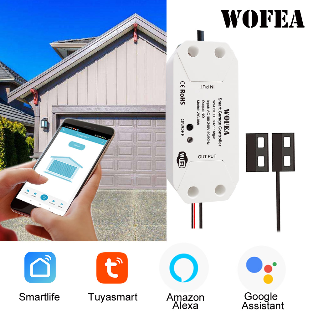 Smart Home Living - Wofea Tuya Smart WIFI 2.4G Garage