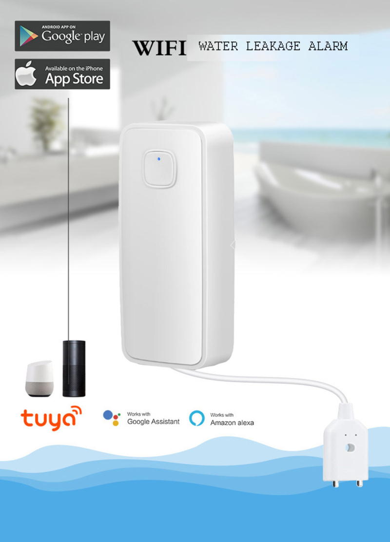 Water Alarm Sensor WiFi Water  - огляд і ціна Wifi Water Leak Detector
