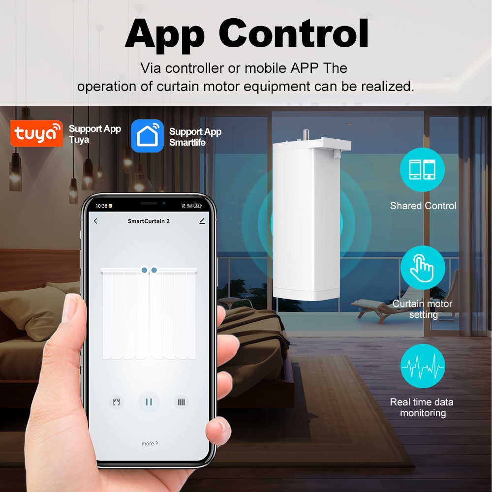 Smart Life Zigbee/WIFI Electri - огляд і ціна Smart Home Blinds