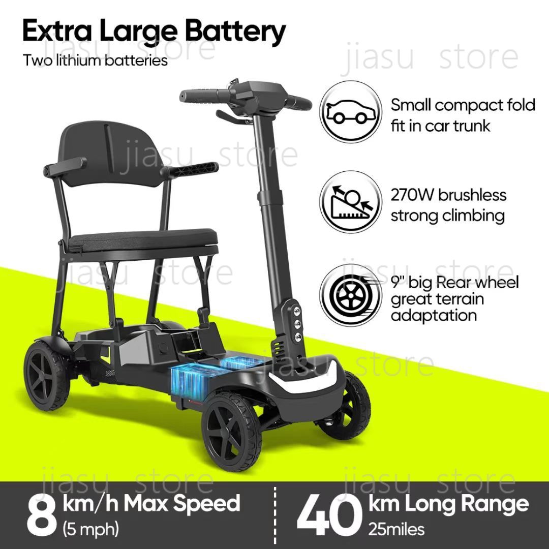 Foldable Smart Electric Mobili - огляд і ціна Smart Elderly Home