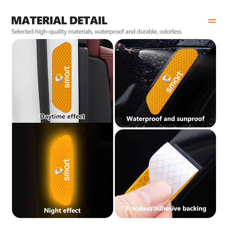 Car Door Stickers DIY Reflecti - огляд і ціна Smart Home Logo