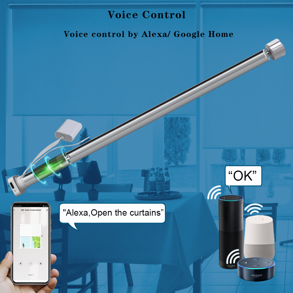 Tuya Zigbee Battery Shutter Ro - огляд і ціна Smart Home Blinds