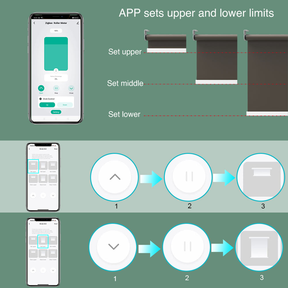 Tuya Zigbee Battery Shutter Ro - огляд і ціна Smart Home Blinds