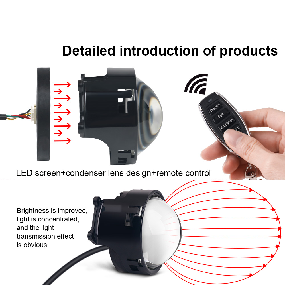 Devil's Eye Car LED Headlight  - огляд і ціна Smart Home Logo