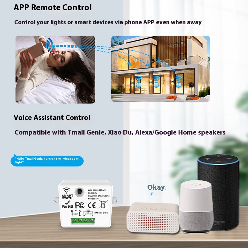 The Tuya Smart Switch-Off Devi - огляд і ціна Smart Home Switch