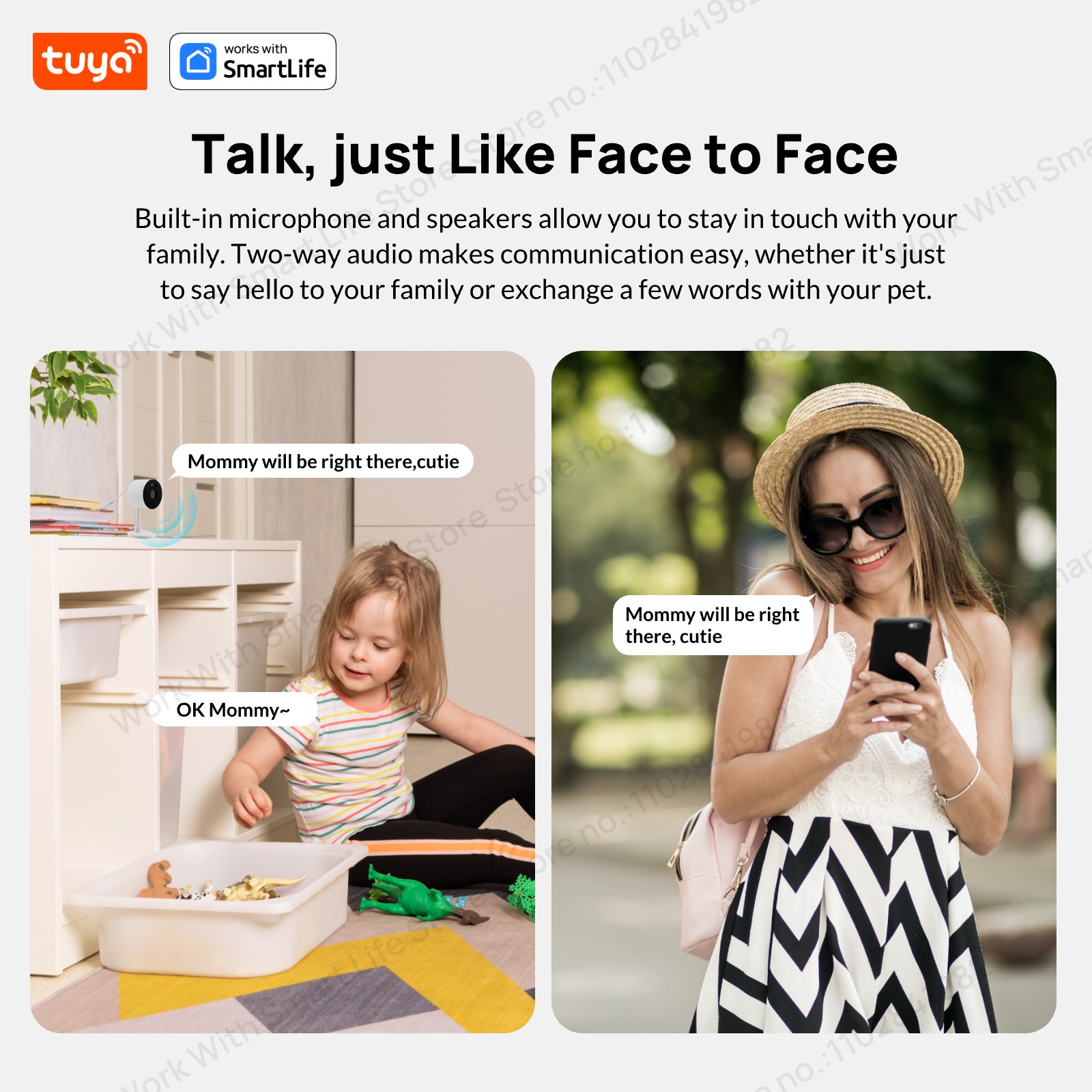 3MP HD Tuya Smart Indoor/Outdo - огляд і ціна Smart Elderly Home