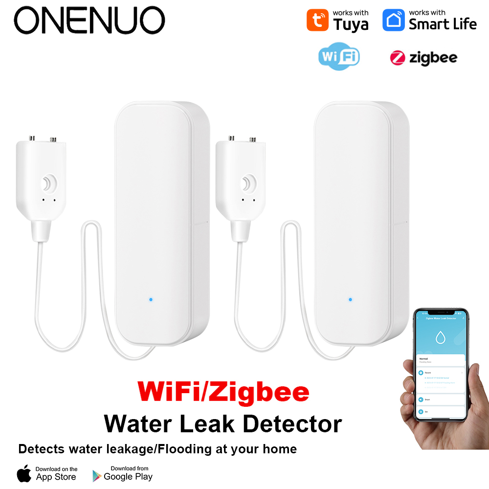 WiFi/Zigbee Water Sensor Tuya  - огляд і ціна Wifi Water Leak Detector