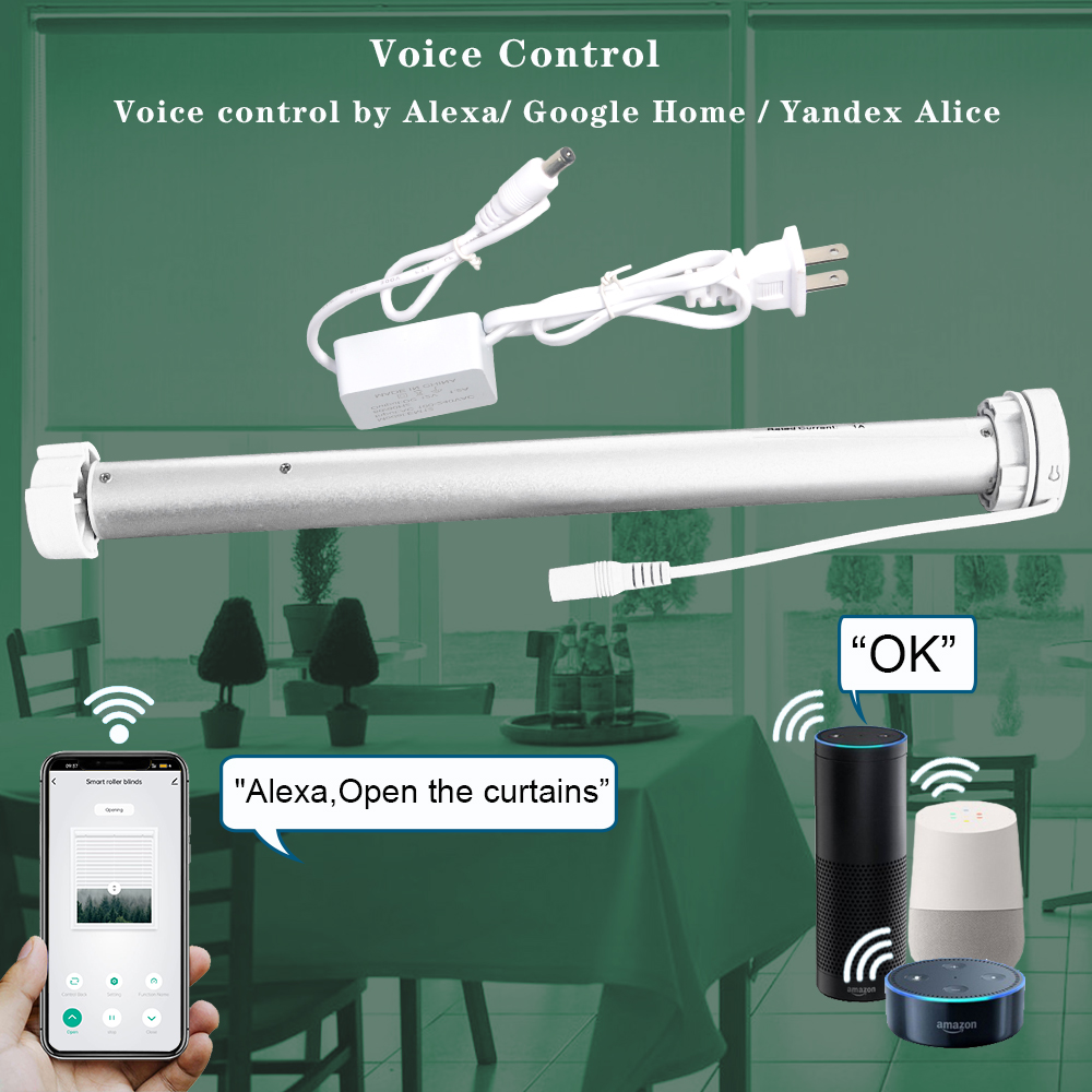 Tuya WiFi Mini Motorize Roller - огляд і ціна Smart Home Blinds