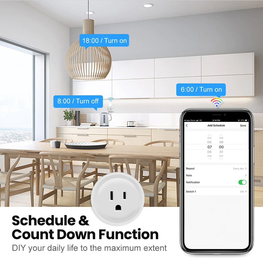 16A Tuya Smart WiFi Plug US St - огляд і ціна Smart Home Japan