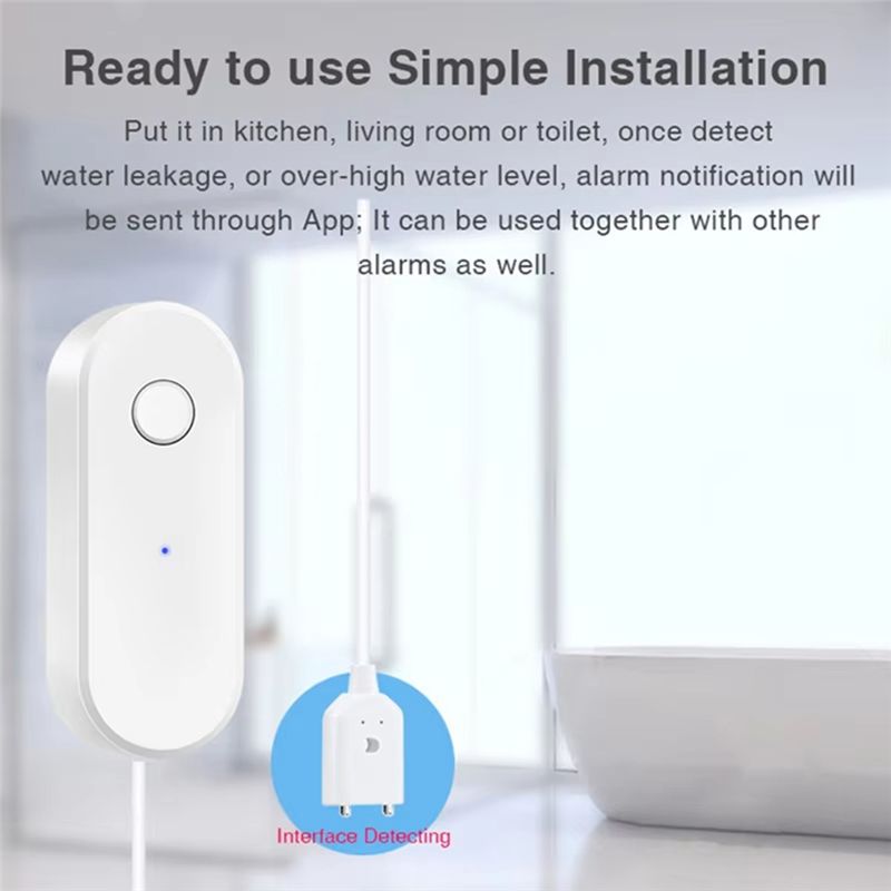 ABZW WIFI Water Sensor Alarm W - огляд і ціна Wifi Water Leak Detector