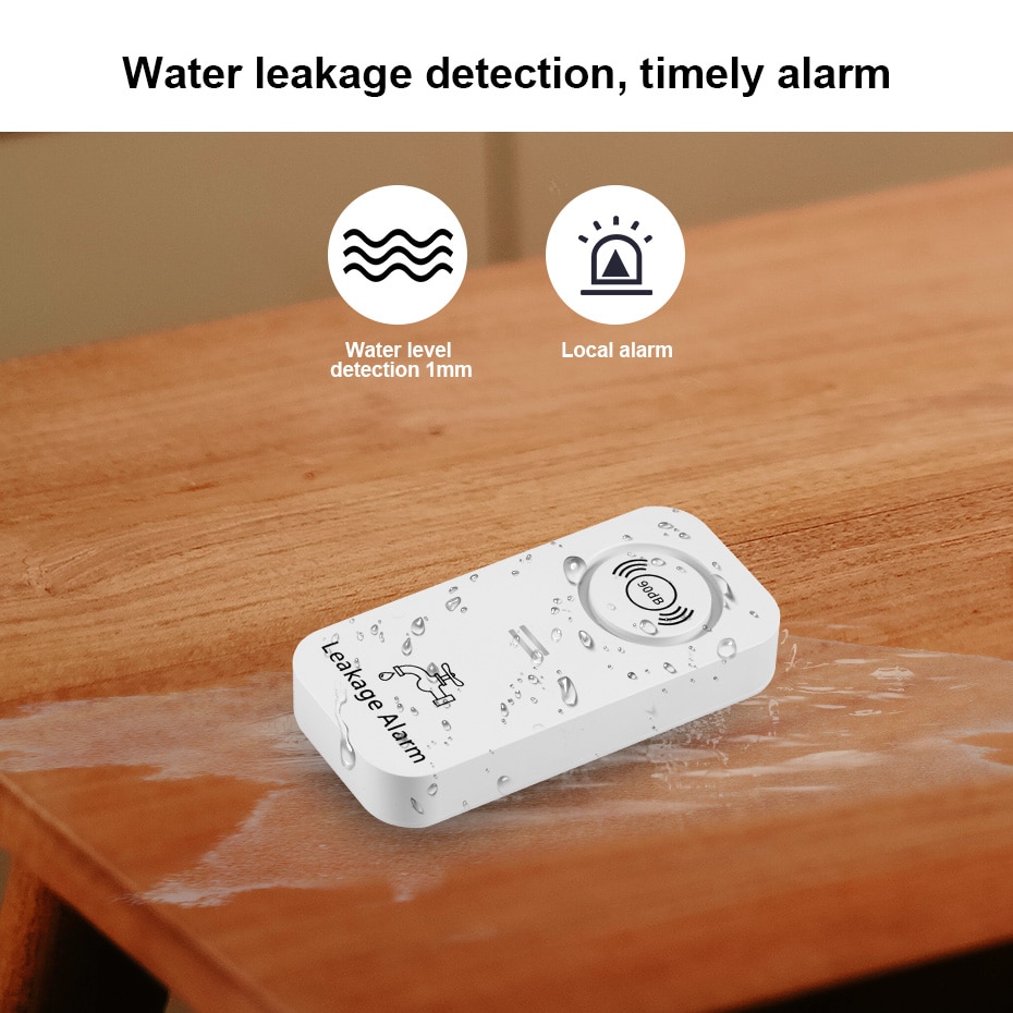 KERUI Wireless Water Sensor 90 - огляд і ціна Wifi Water Leak Detector