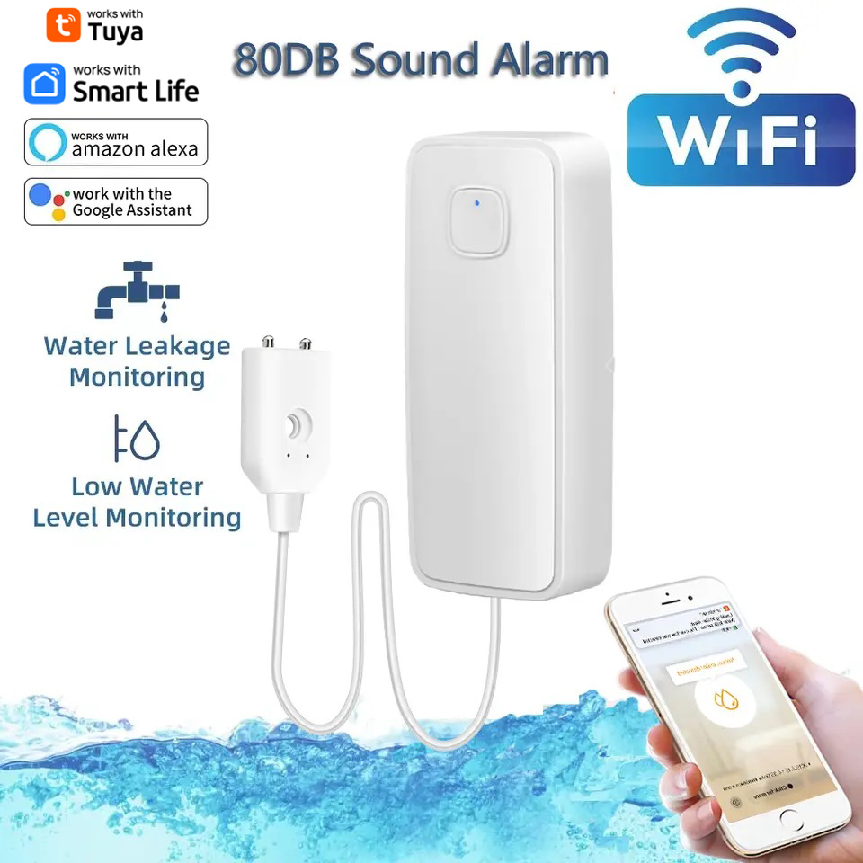 Tuya WiFi Smart Water Leak Sen - огляд і ціна Wifi Water Leak Detector