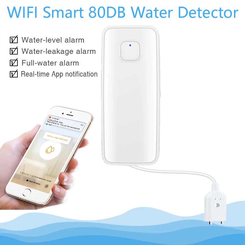 Tuya WiFi Smart Water Leak Sen - огляд і ціна Wifi Water Leak Detector
