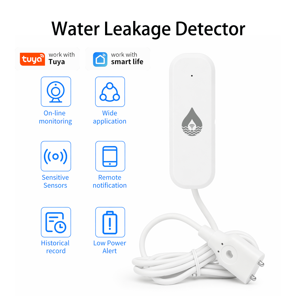 YFK WiFi/Zigbee Water Leakage  - огляд і ціна Wifi Water Leak Detector