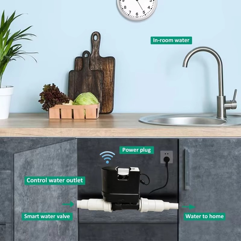 WiFi Smart Water Valve With Fl - огляд і ціна Wifi Water Leak Detector