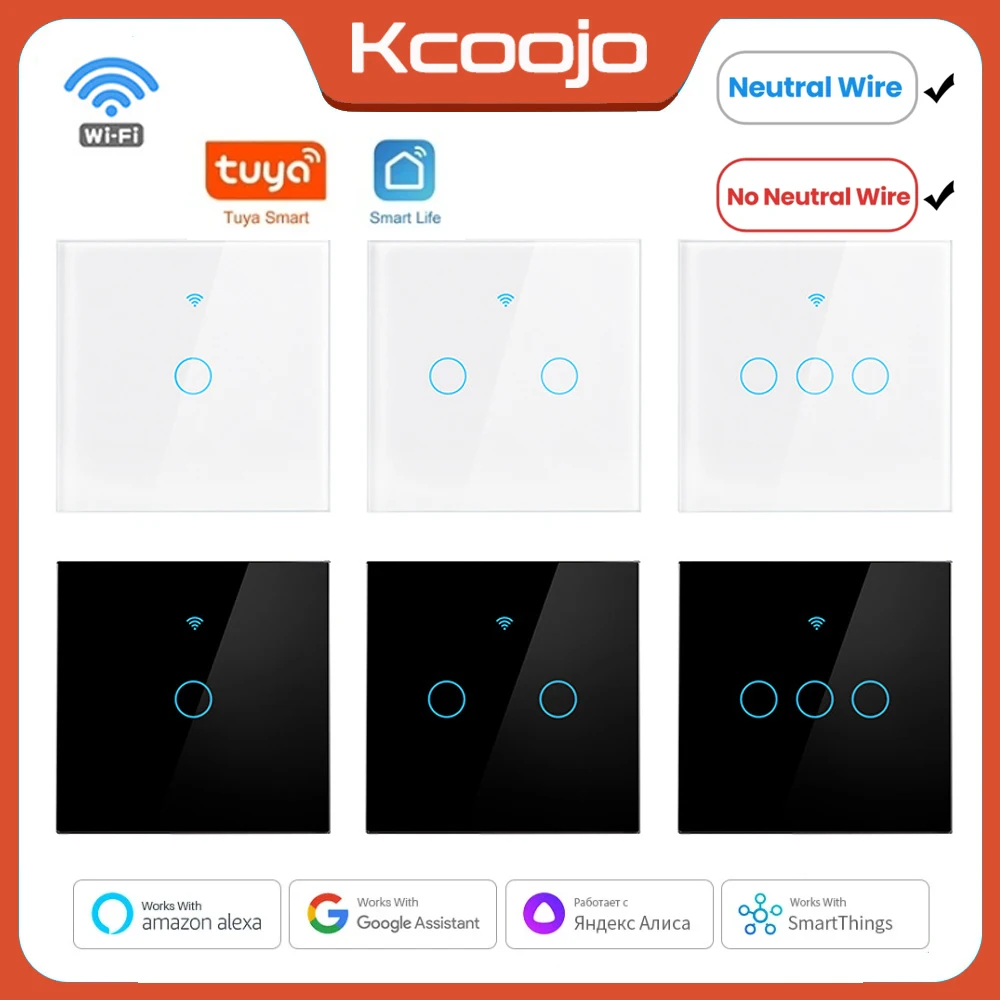 Tuya Wifi EU Smart Switches 1/ - огляд і ціна Smart Home Ac