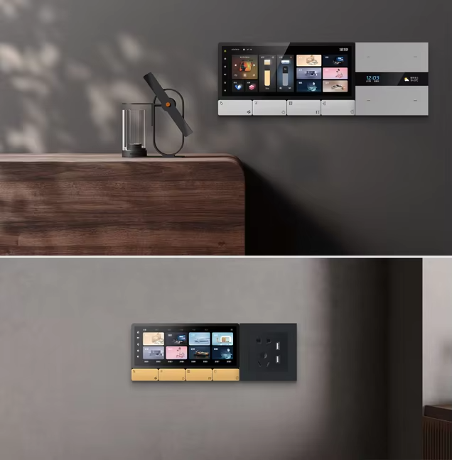 F5 Tuya UK Touch Screen Music  - огляд і ціна Smart Home Wifi