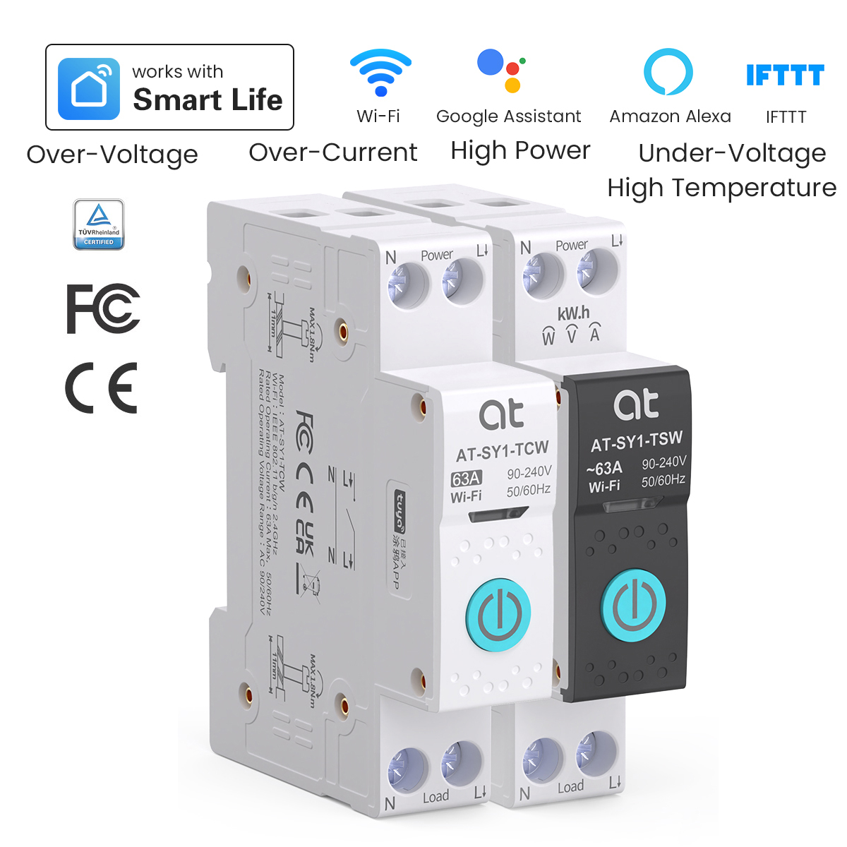 Tuya WiFi Circuit Breaker Smar - огляд і ціна Smart Home Switch