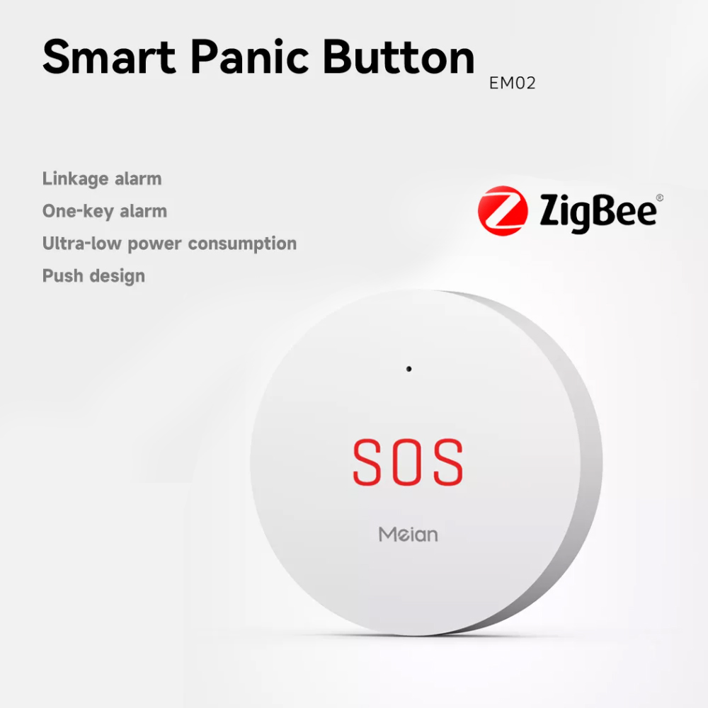 Meian Zigbee Tuya SOS Emergenc - огляд і ціна Smart Home Living