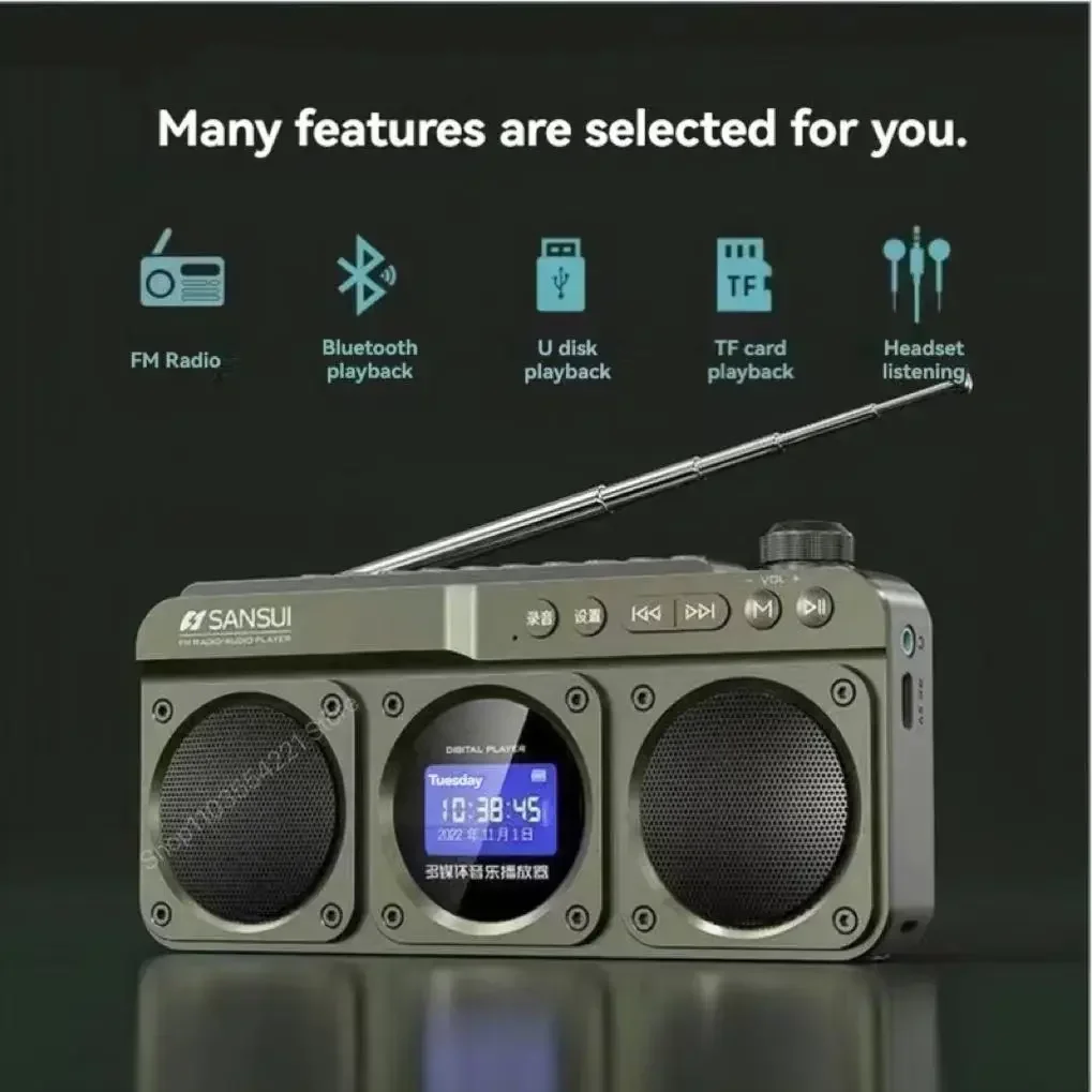 SANSUI F28 Dual Speaker Wirele - огляд і ціна Smart Elderly Home