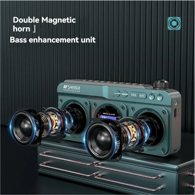 SANSUI F28 Dual Speaker Wirele - огляд і ціна Smart Elderly Home