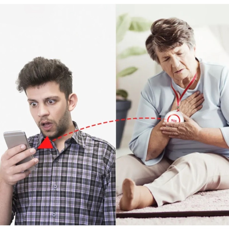 A99E-Tuya Wifi Smart Home SOS  - огляд і ціна Smart Elderly Home