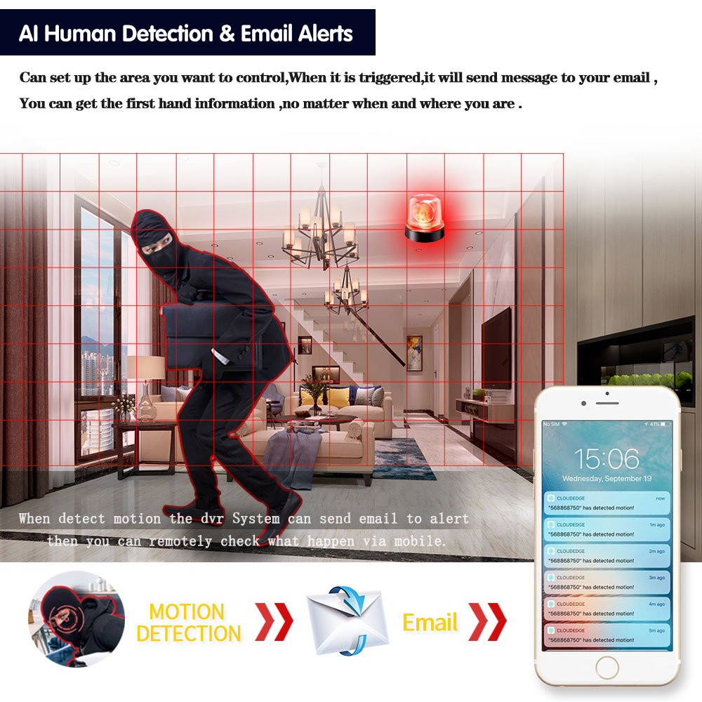 4K 8MP Security CCTV DVR Smart - огляд і ціна Smart Home Microsoft