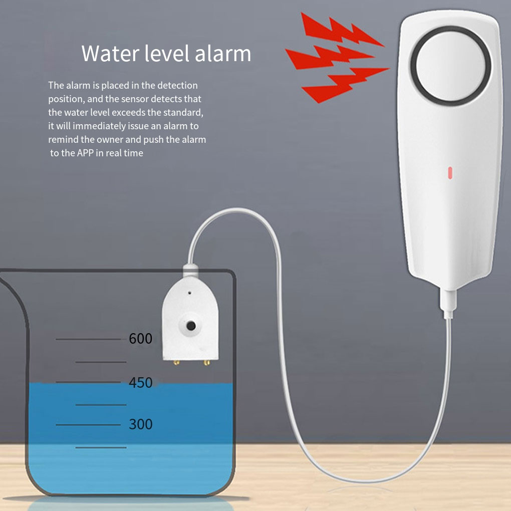 White Home Water Leak Detector - огляд і ціна Wifi Water Leak Detector