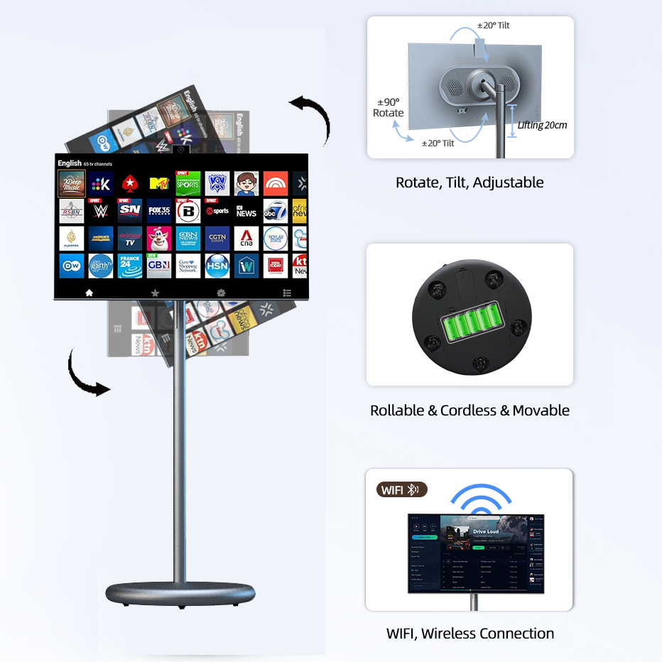 Smart Portable TV Display Mobi - огляд і ціна Smart Home Ac