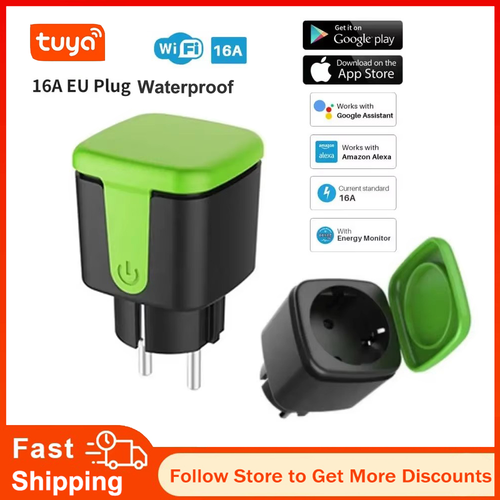 Tuya EU 16A WiFi Smart Waterpr - огляд і ціна Smart Home Living