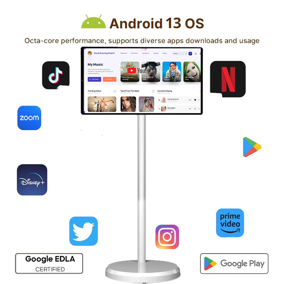 21.5 Inch LED White Battery-Po - огляд і ціна Smart Home Ac