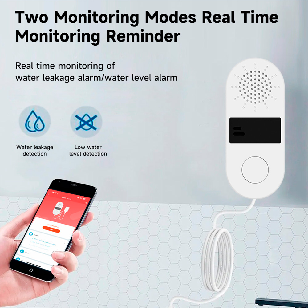 Tuya Wifi Water Leak Detector  - огляд і ціна Wifi Water Leak Detector