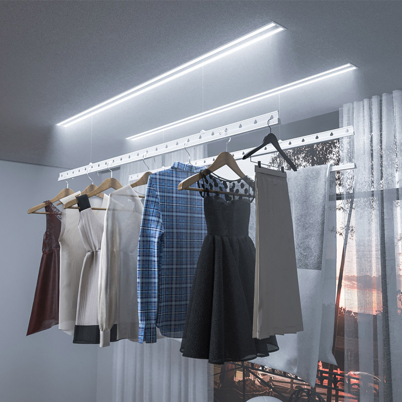 Electric Clothes Drying Laundr - огляд і ціна Smart Home Laundry