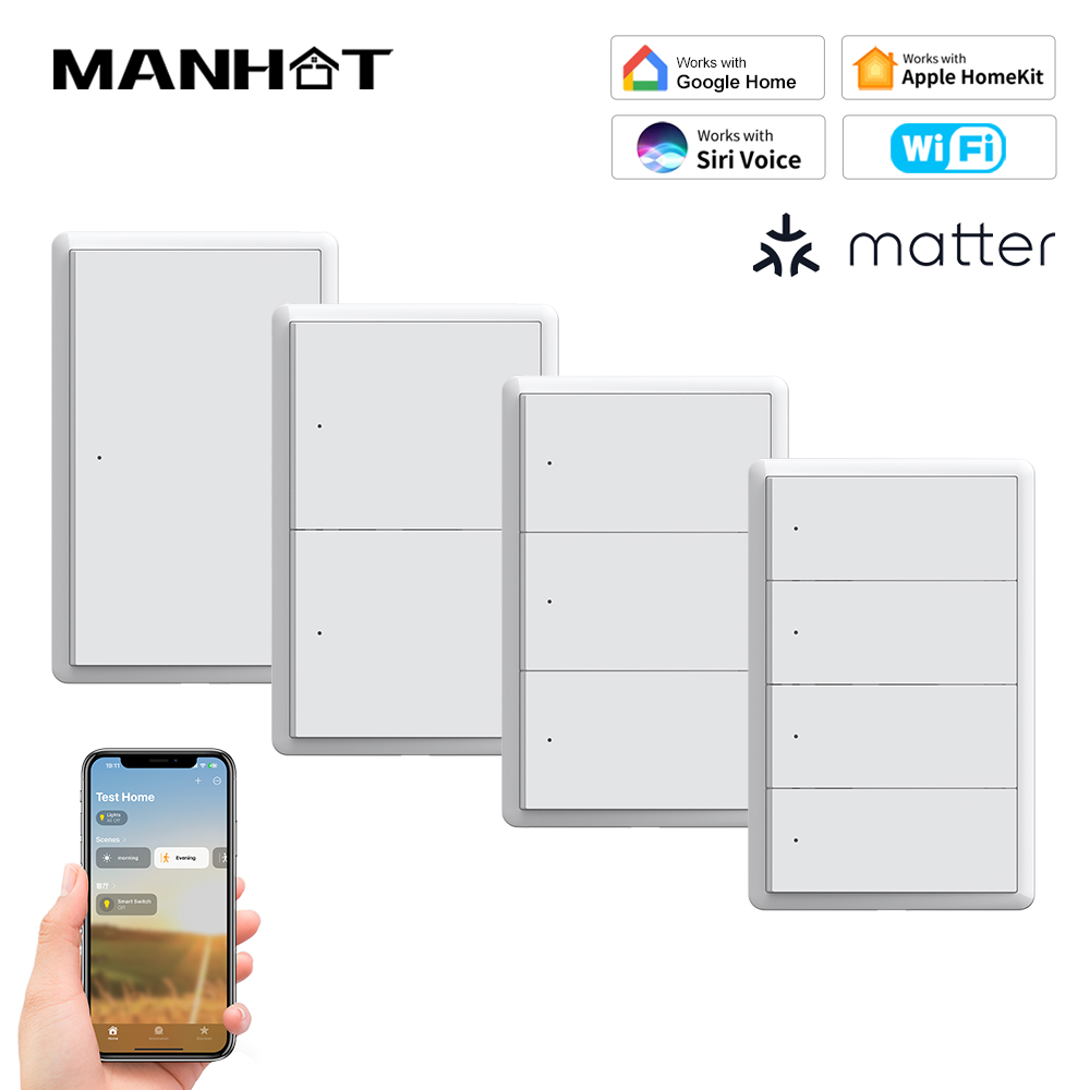 MANHOT Homekit WiFi Smart Swit - огляд і ціна Smart Home Switch