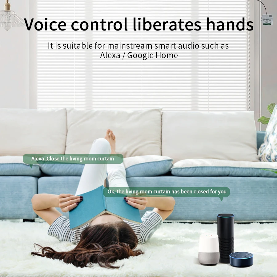 Wifi Smart Switch with RF 433M - огляд і ціна Smart Home Blinds