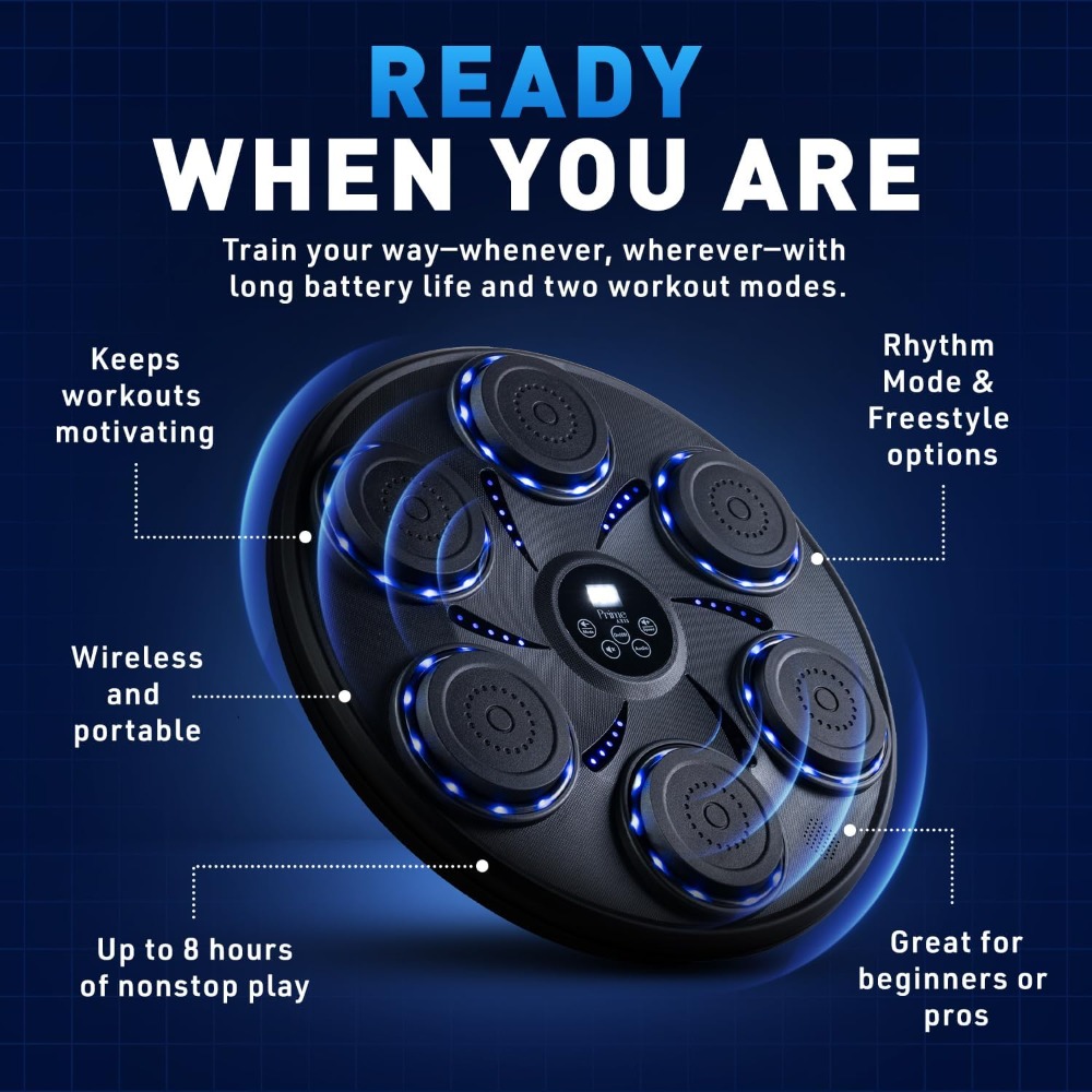 Smart Music Boxing Machine wit - огляд і ціна Smart Home Lighting