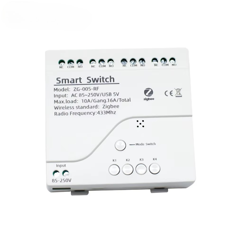 Tuya 4CH Zigbee Switch Relay M - огляд і ціна Smart Home Ac