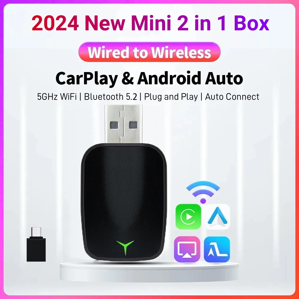 New Wired To Wireless Carplay  - огляд і ціна Smart Home Project