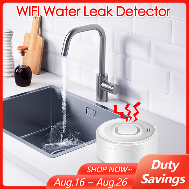 Smart WIFI Water Leak Detector - огляд і ціна Wifi Water Leak Detector