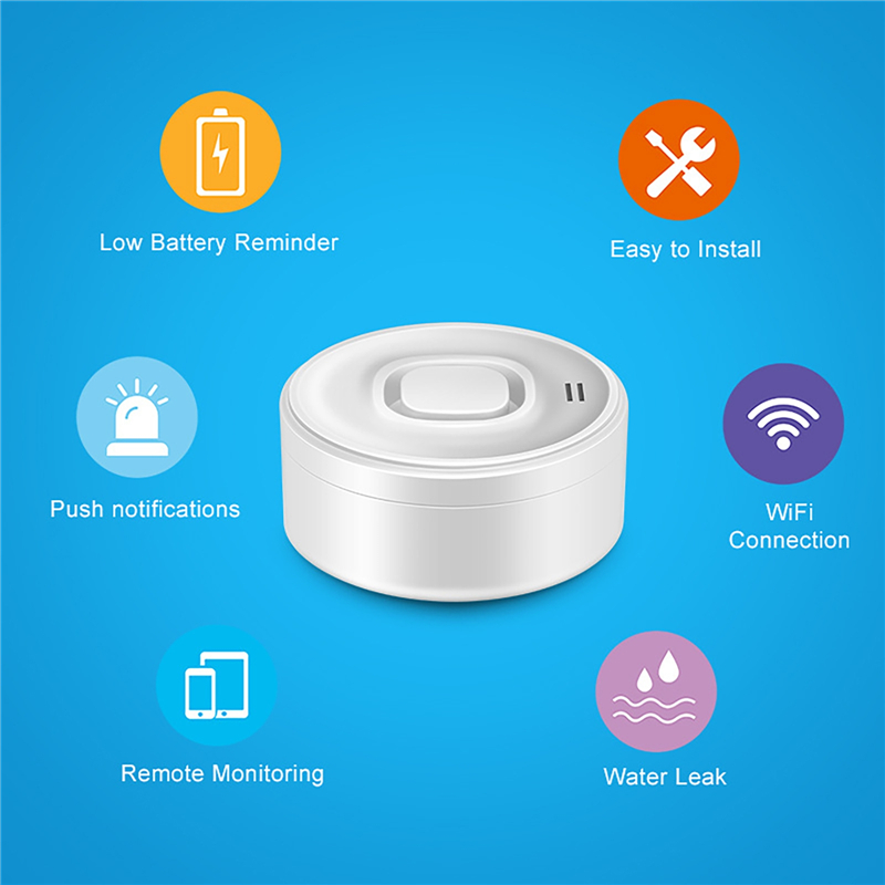Smart WIFI Water Leak Detector - огляд і ціна Wifi Water Leak Detector
