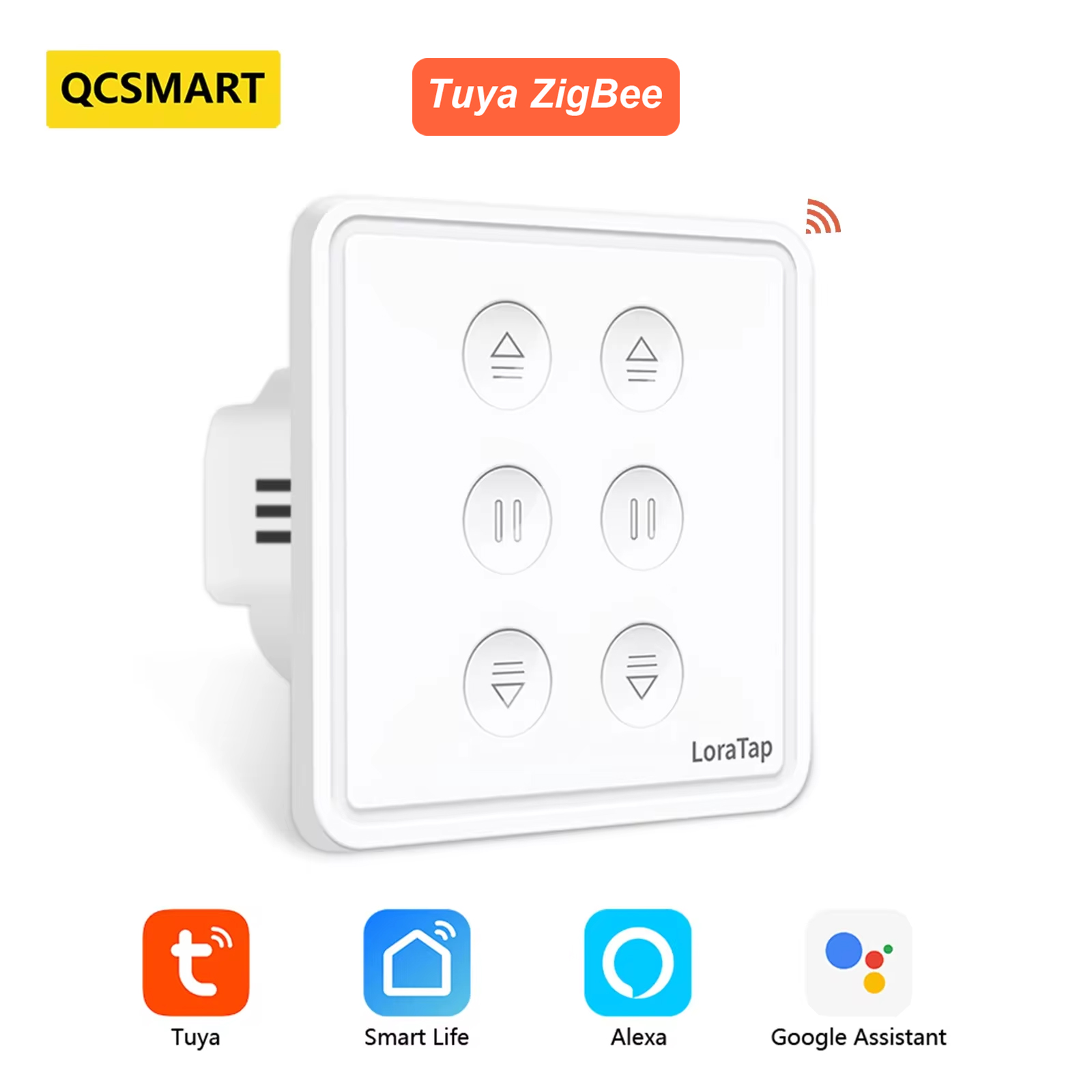 QCSMART Tuya Smart Life EU Zig - огляд і ціна Smart Home Blinds