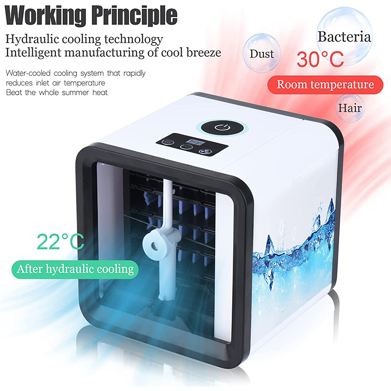 Cooling Fan Mini air Condition - огляд і ціна Smart Home Project