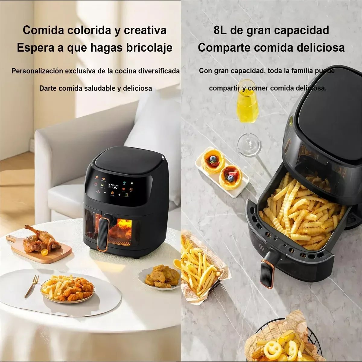 1400W 8L Oil‑Free Smart Air Fr - огляд і ціна Smart Home Oven